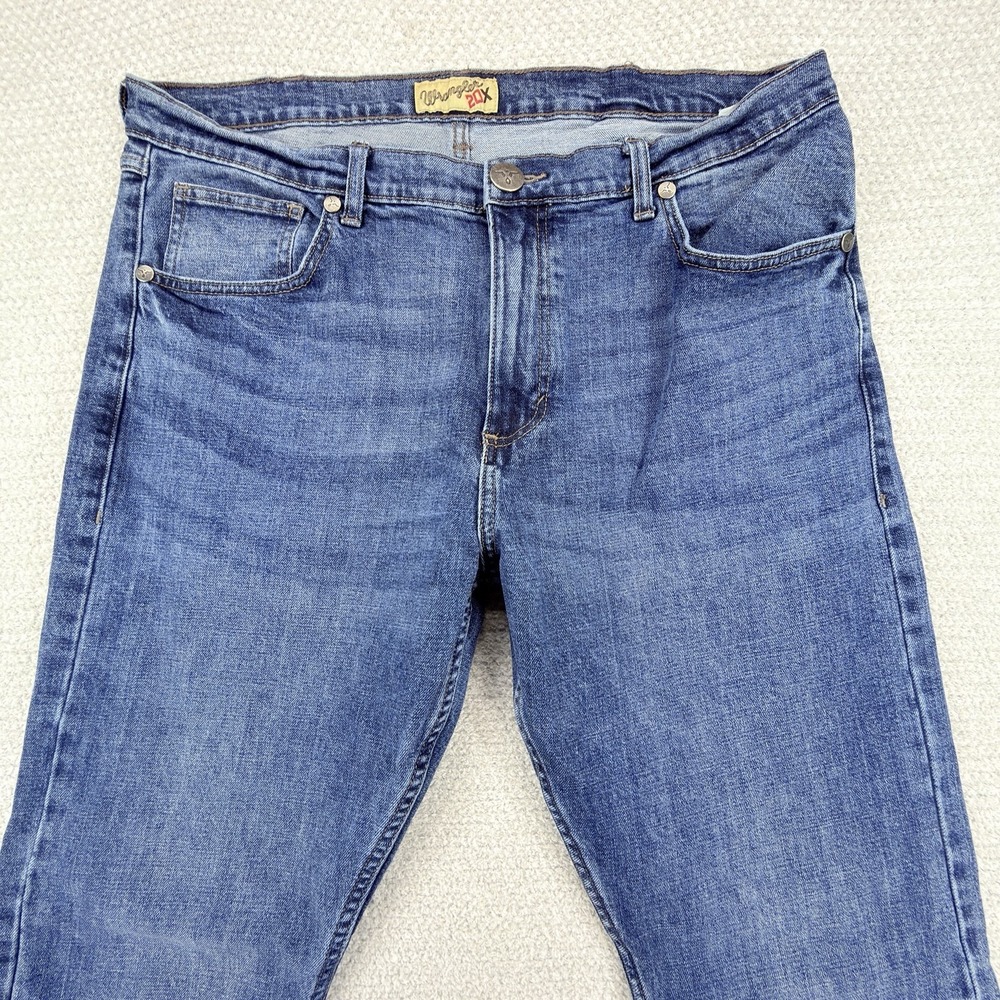 Wrangler 20X Jeans Men 36x32 Bootcut Cowboy Western Rodeo Med Wash 1042MWXSY